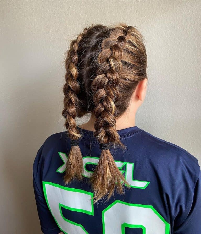 volleyball hairstyle