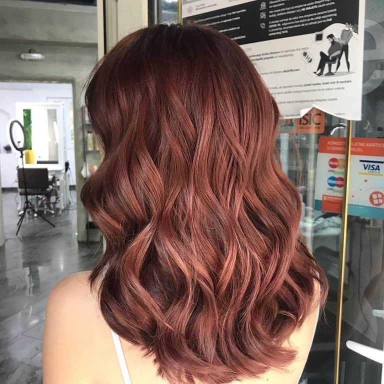 mahogany hair color
